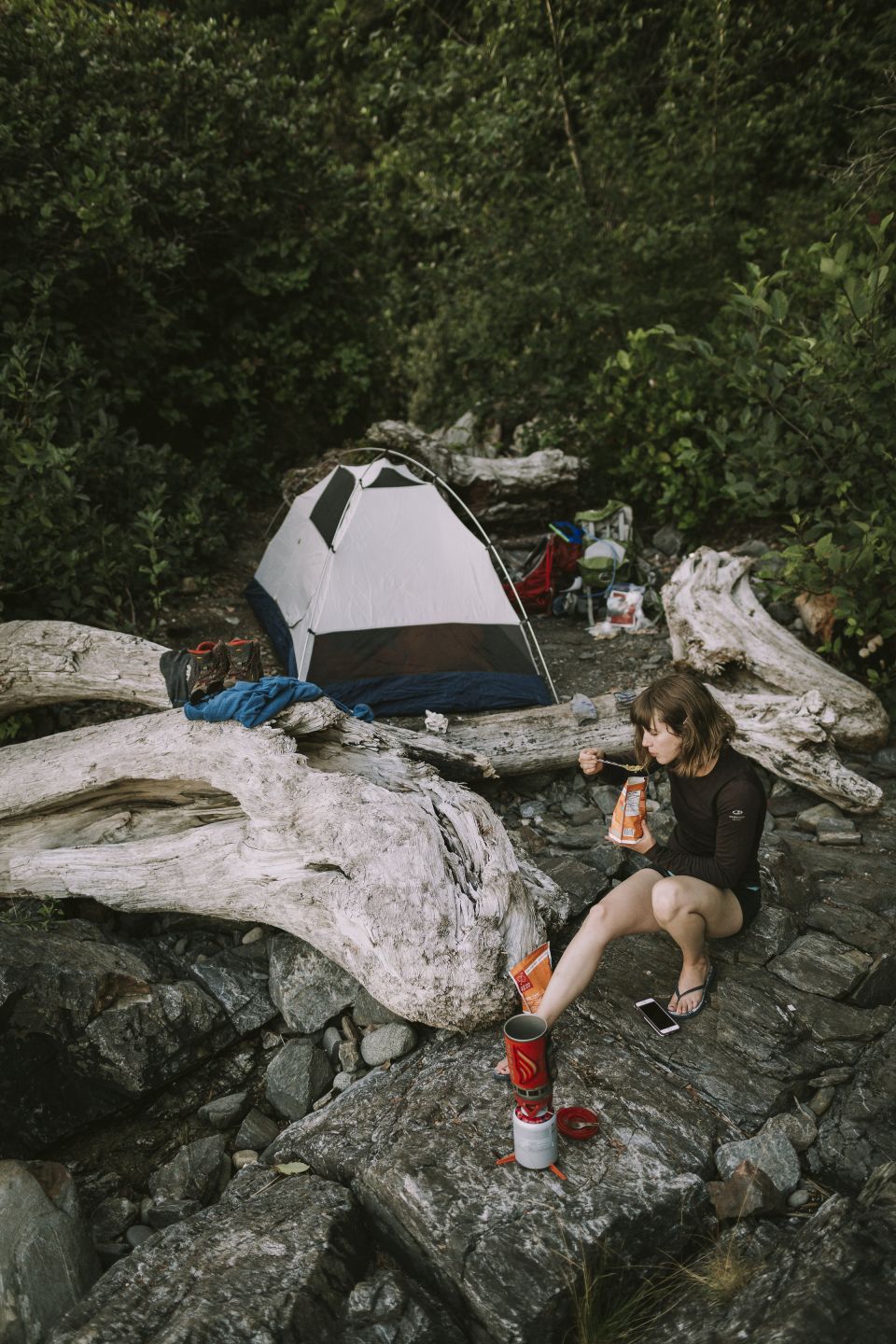 vancouver island camping road trip