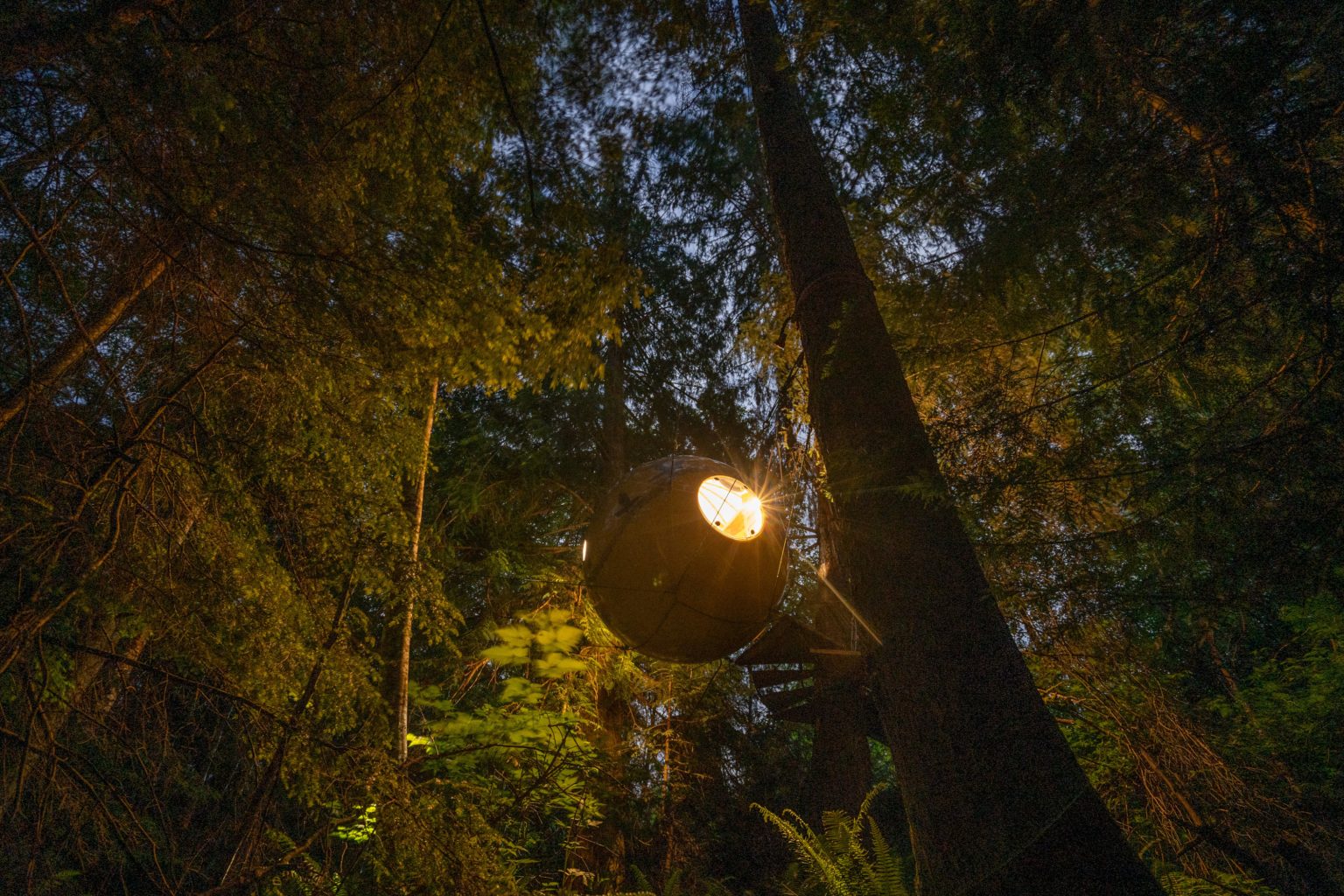 free spirit spheres hotel vancouver island